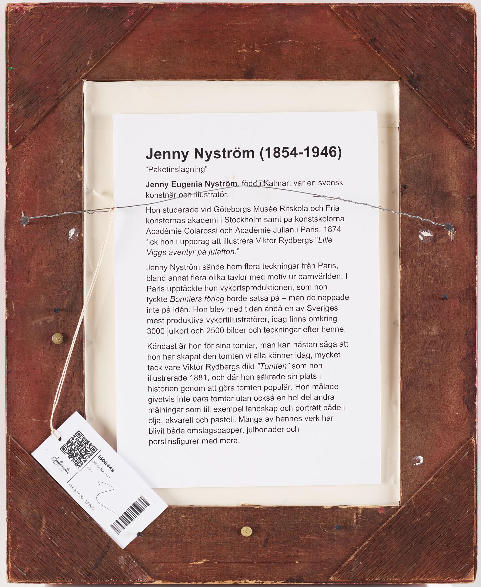 Jenny Nyström, The Packages are Being Lacquered.
