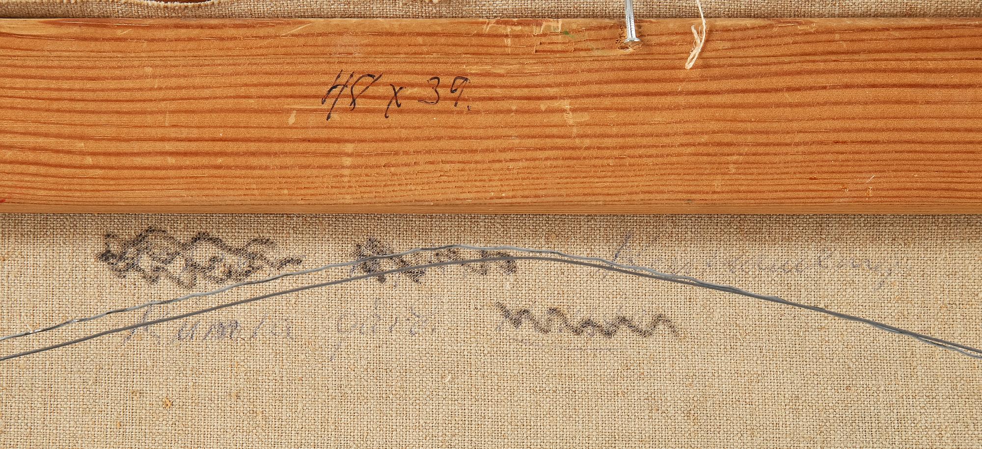 SVEN X:ET ERIXSON, olja på duk. Signerad.