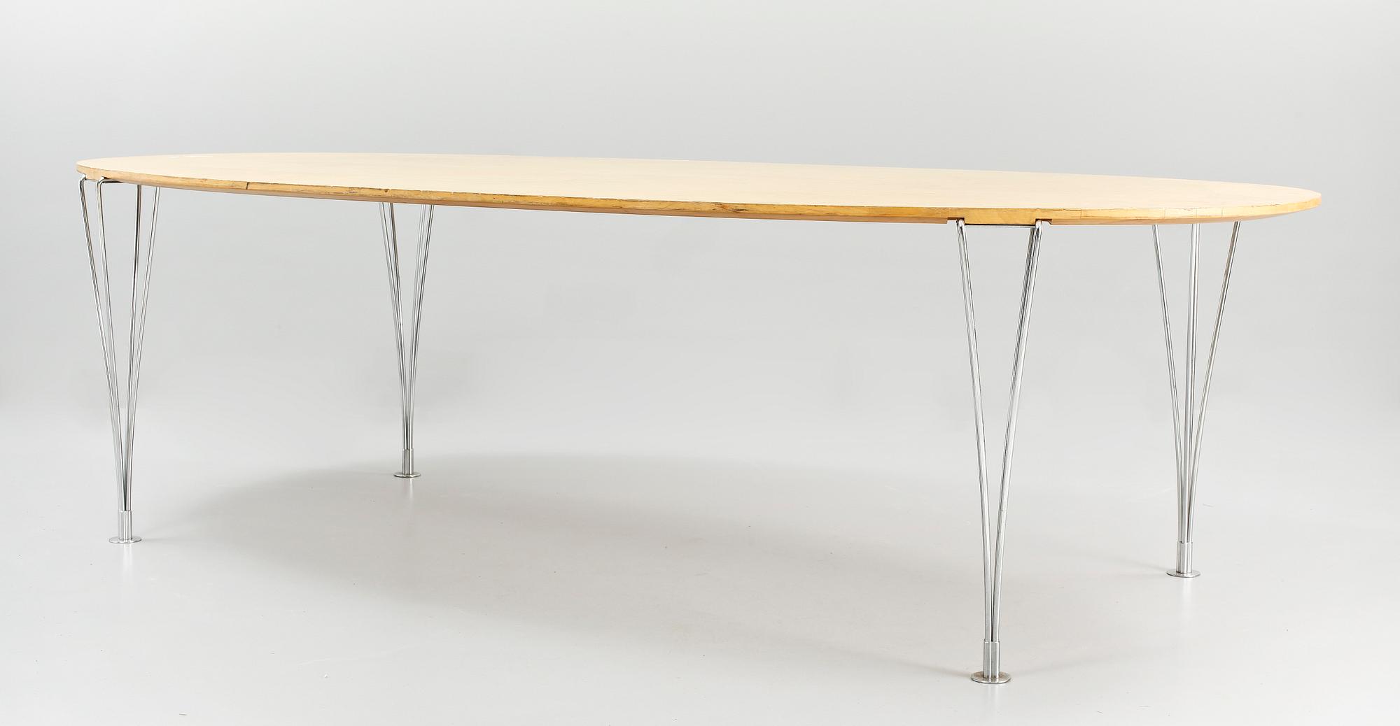 BORD, "Superellips", Bruno Mathsson och Piet Hein, Mathsson International AB, Värnamo.
