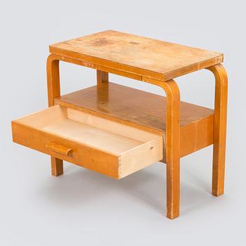 Alvar Aalto, bord / sidobord, modell 87, för O.Y. Huonekalu- ja Rakennustyötehdas A.B. tidigt 1950-tal.