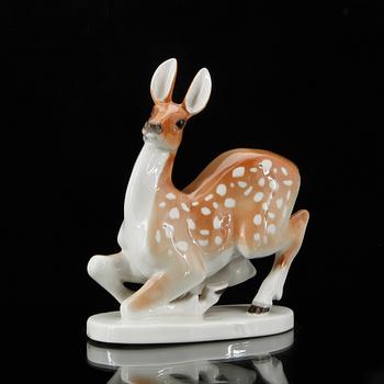 FIGURIN, porslin, Lomonosov, Ryssland, 1900-tal.