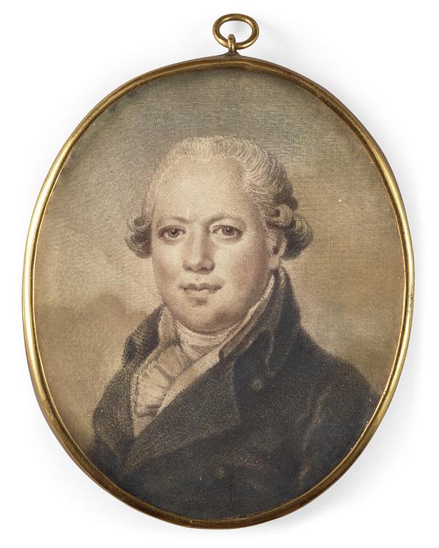 Jacob Axel Gillberg Tillskriven, "Kapten G Rylander" (en af Konungens Lif Drabanter) (-1840).