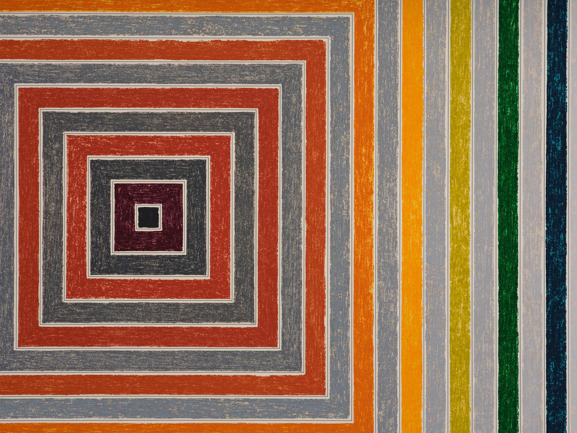 Frank Stella, "Double Gray Scramble".