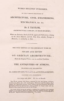 BOK, "Plans and elevations for cottages, villas and ornamental buildings", av J. Thomson, London 1827.