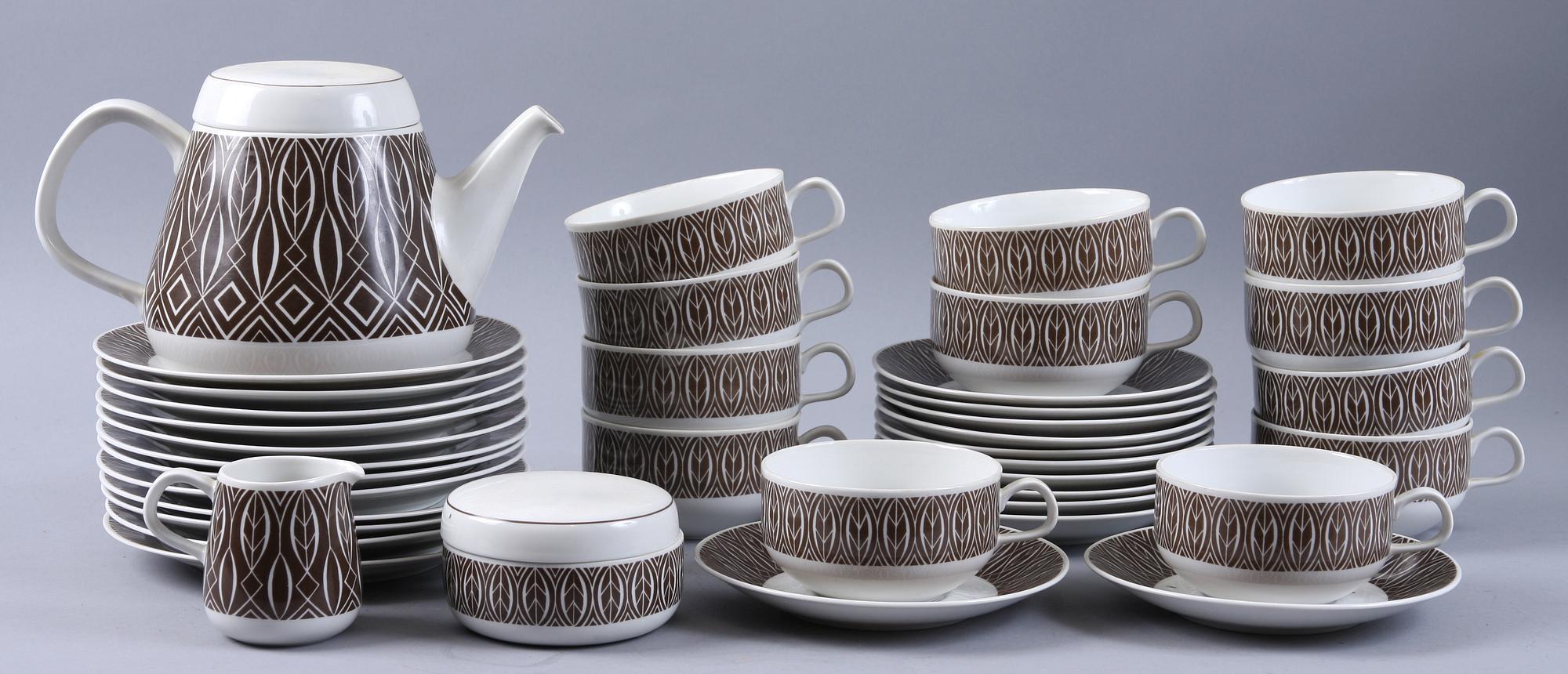 TESERVIS, 27 delar, porslin, "Ceylon", Rörstrand.