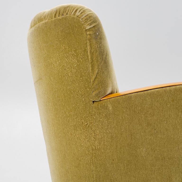 Fåtöljer, ett par, 1940-tal.