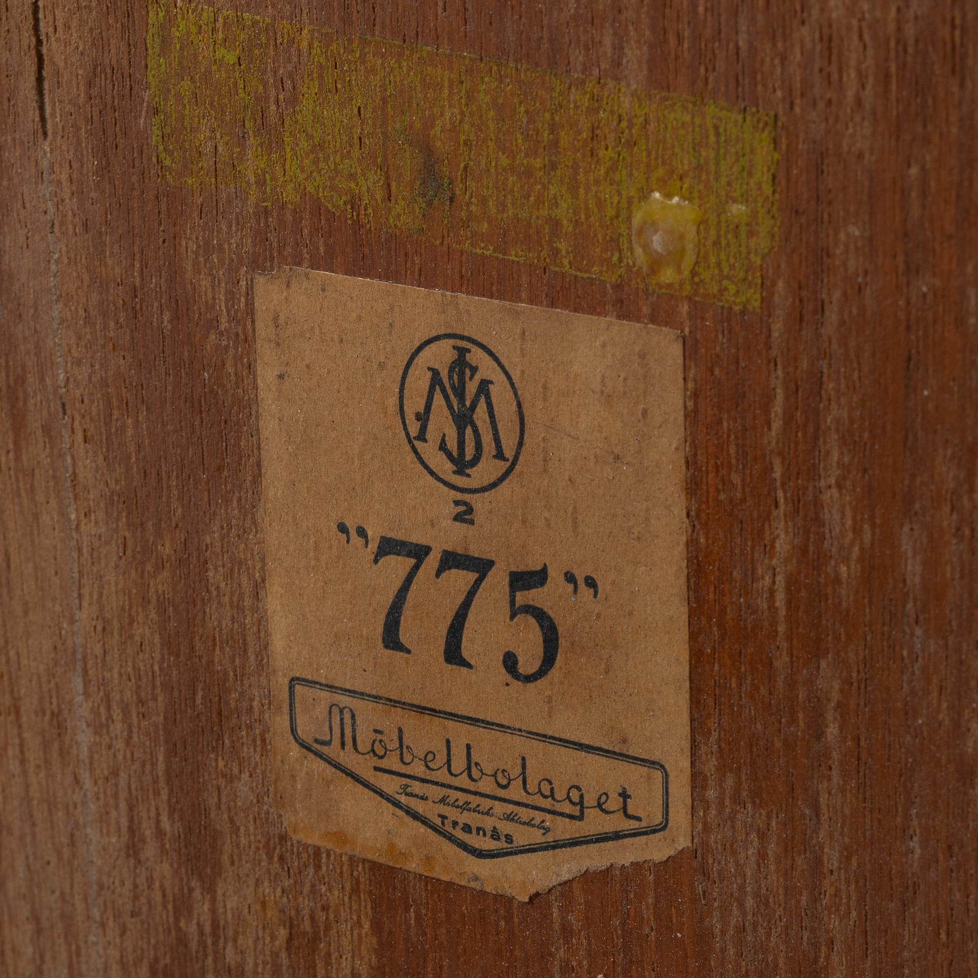 Bord, "775", Möbelbolaget Tranås, 1950-tal.