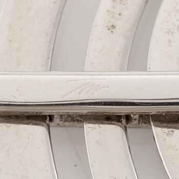 Tapio Wirkkala, pendant with chain "Silvermoon", sterling silver, for Kultakeskus.