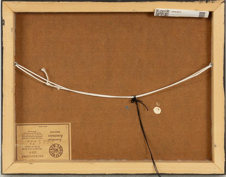 Uno Vallman, Mountain Landscape.