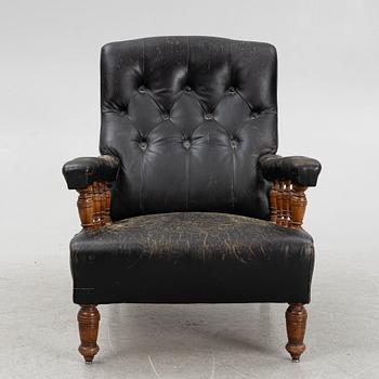 Fåtölj, sent 1800-tal.