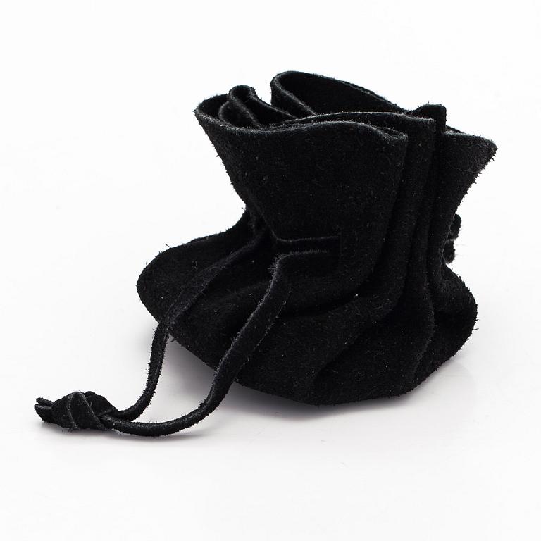 Björn Weckström, necklace, "Nerthus", faceted aquamarine, 18K gold.