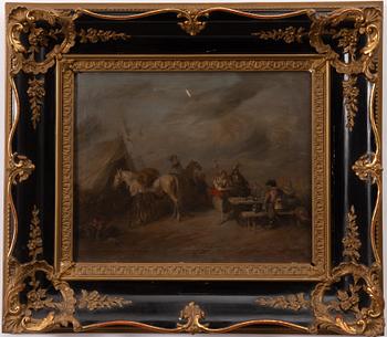 Alfred Friedländer von Malheim, I fältlägret.