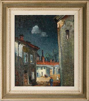 STIG JONZON, olja på duk, sign och dat 1945.