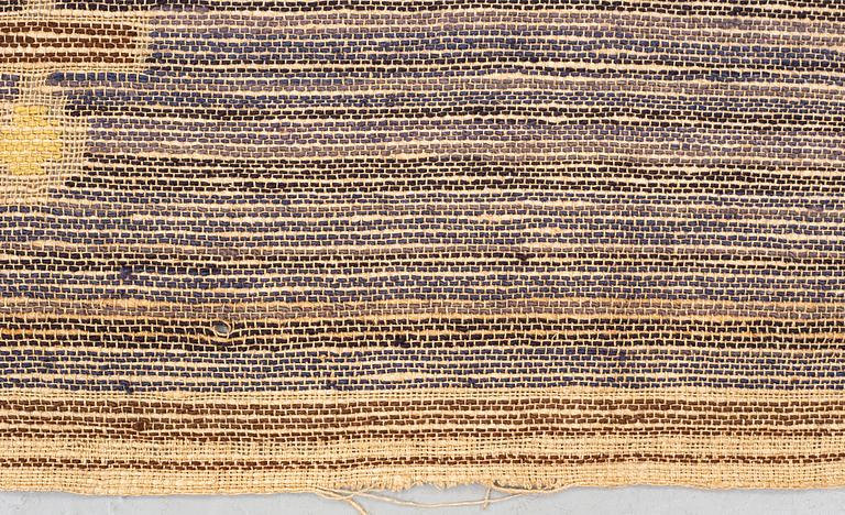 Märta Måås-Fjetterström, a drape, "Blåklockan", flat weave, ca 248 x 151,5-153 cm, signed MMF.