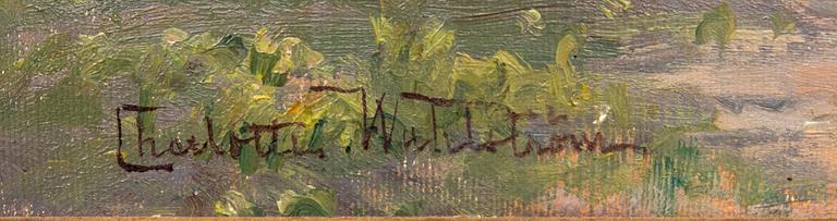 Charlotte Wahlström, Geese at Pasture.