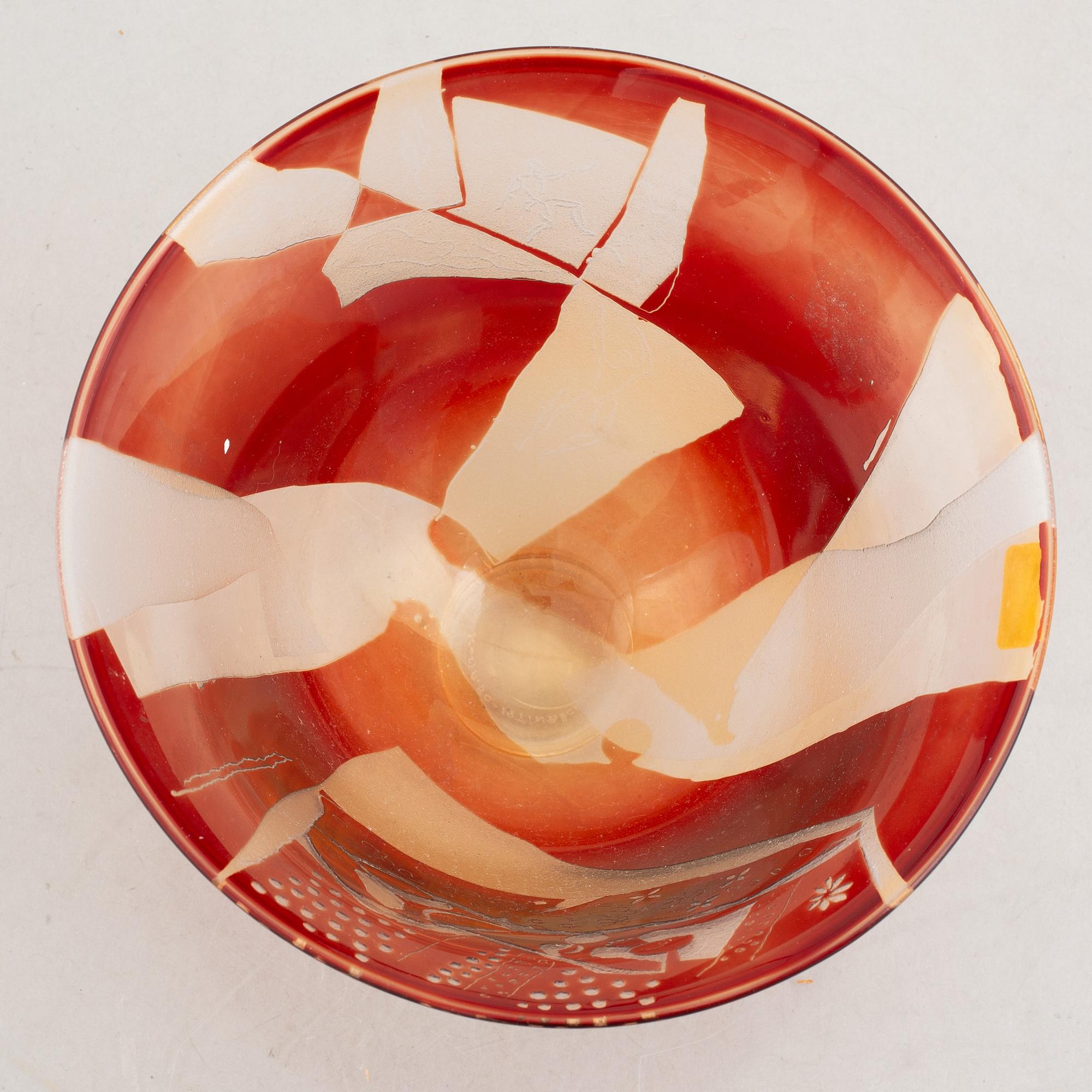 Klas Tinbäck, a bowl, Kosta.