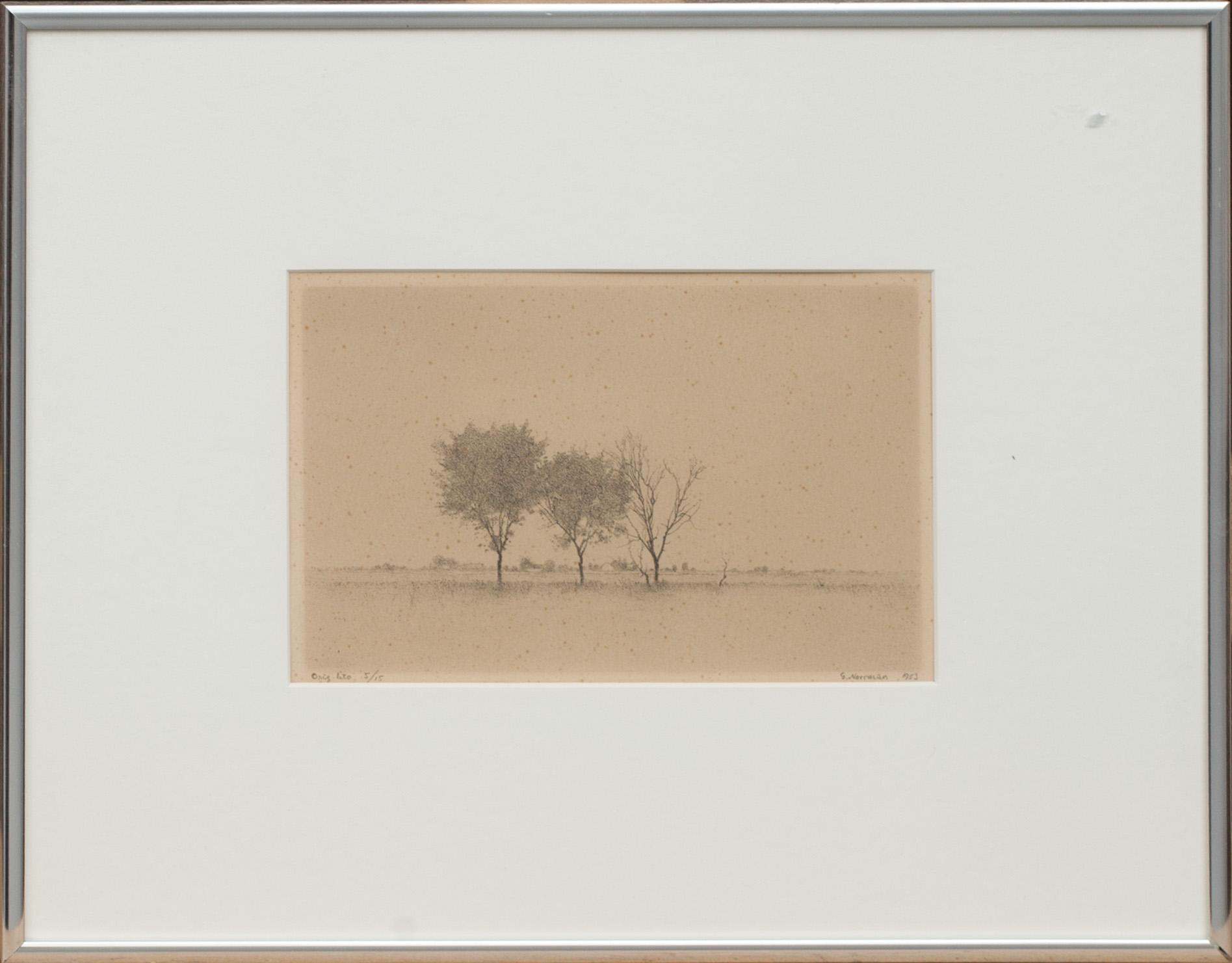 GUNNAR NORRMAN,  grafiska blad 3 stycken.