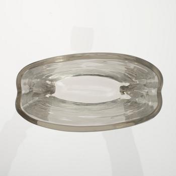 VAS, glas, otydlig signering med syrapenna 1948 Notsjö.