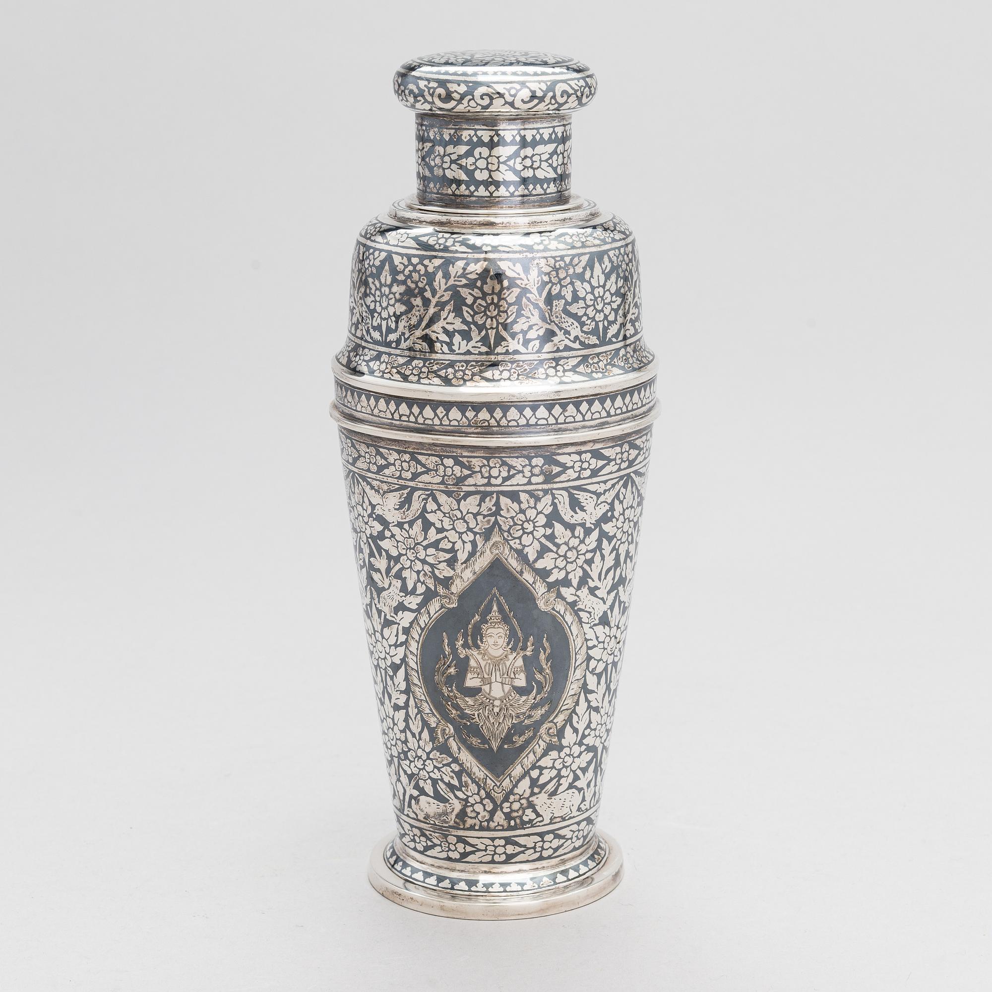 Cocktailsetti, 8 osaa, Thaimaa, 1900-luku.