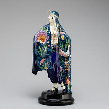 Josef Lorenzl, figurin "Aida", Goldscheider, Wien, modell 5281.