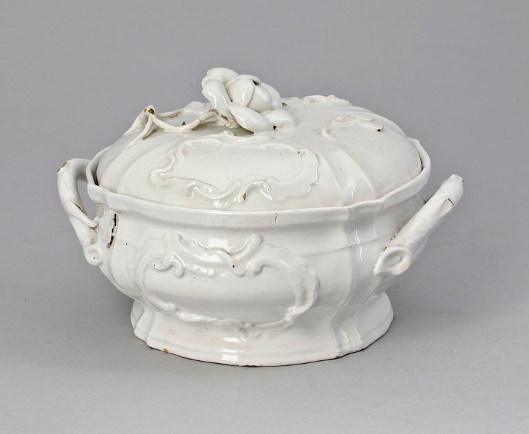 TERRIN, fajans, rokoko, Europa 1700-tal.