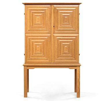 159. Oscar Nilsson, attributed to, a Swedish Modern oak cabinet, 1940's.