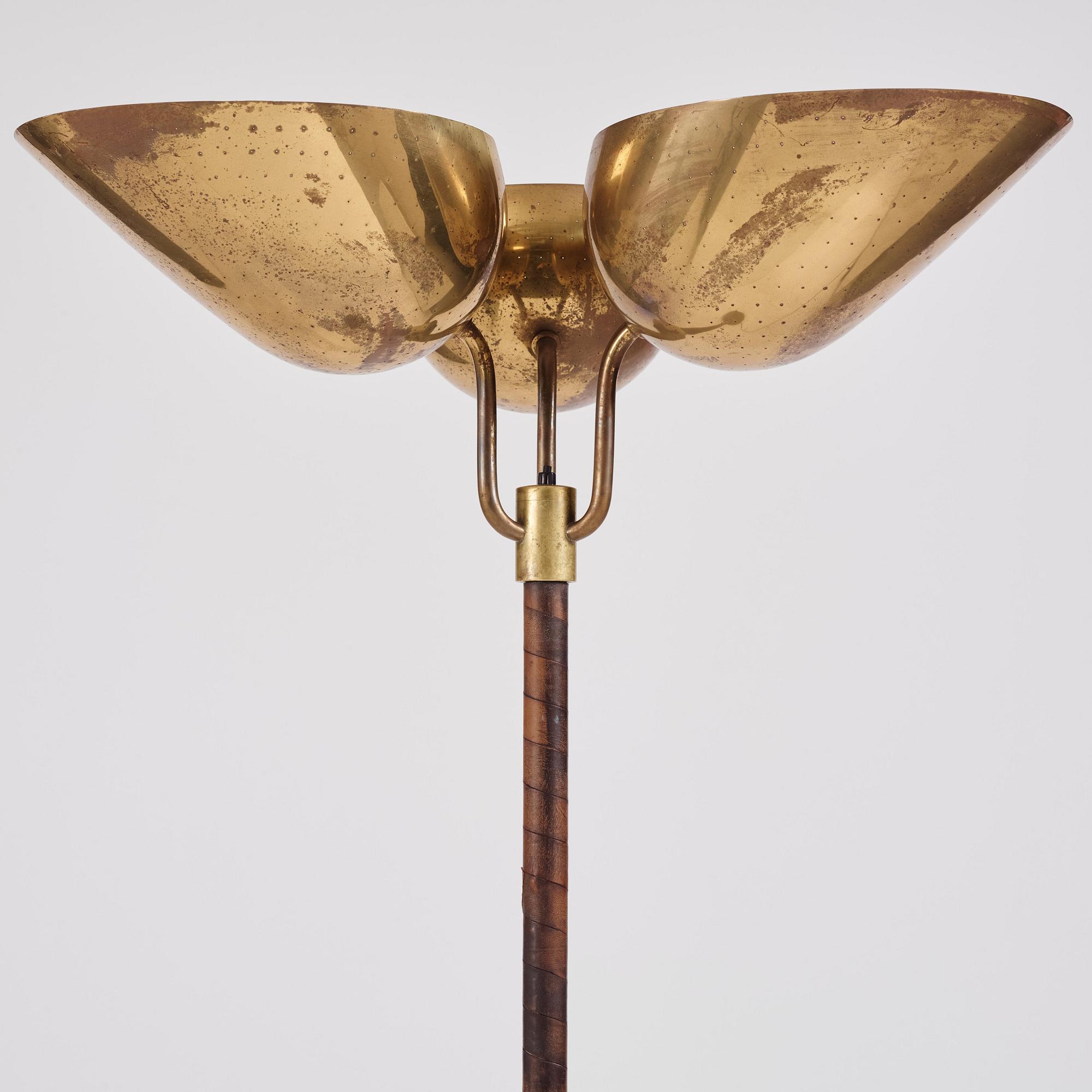 Carl-Axel Acking, golvlampa, modell "2645", Bröderna Malmströms metallvarufabrik, 1940-50-tal.