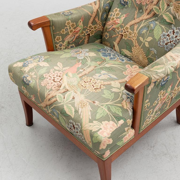 Carl Malmsten, an 'Åldermannen' armchair, second half of the 20th Century.