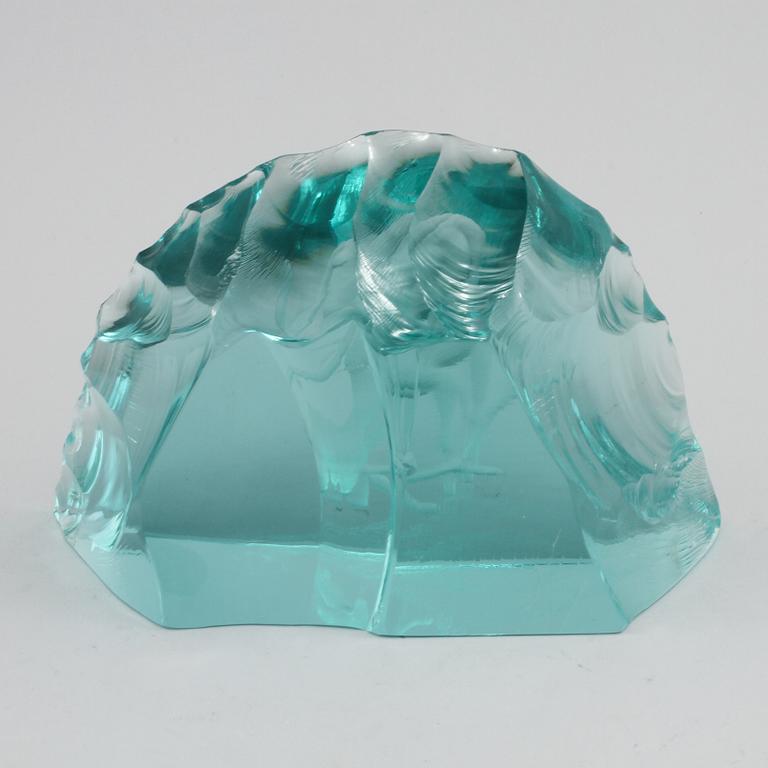OBJEKT, glas, Vicke Lindstrand, Kosta, signerad.
