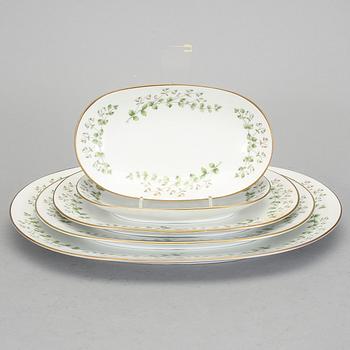 MATSERVIS, ca 85 delar, "Linneae Borealis", Hackefors, 1900-talets andra hälft.