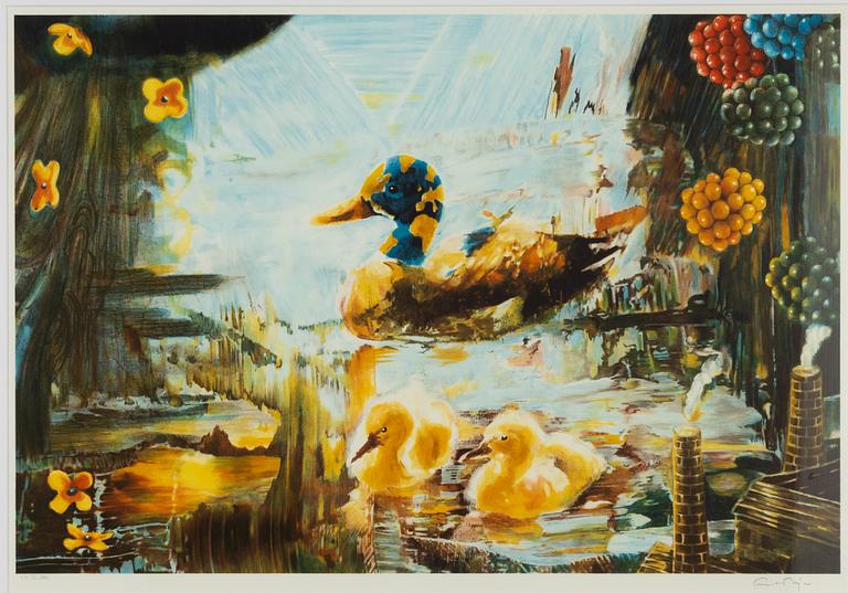 Ernst Billgren, "And tänker på världen" – Ur portföljen "Vid vägens slut".