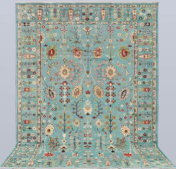 A carpet, Ziegler design, approx. 311 x 200 cm.