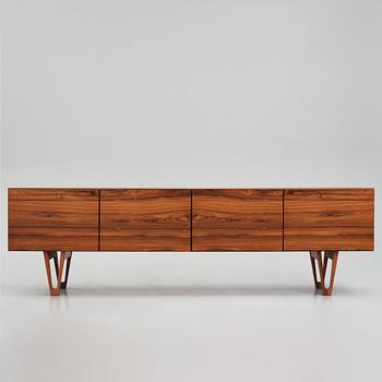 Ib Kofod-Larsen, a rosewood sideboard, Seffle, Sweden 1960s.