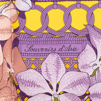 Hermès, scarf, "Souvenirs d'Asie".