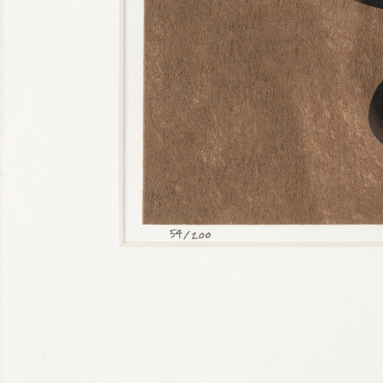 PIERRE OLOFSSON, färglitografi, signerad och numrerad 54/200.