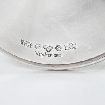 Vera Ferngren, A pair of silver candlesticks, company Guldsmedsaktiebolaget, Stockholm, Sweden 1967.