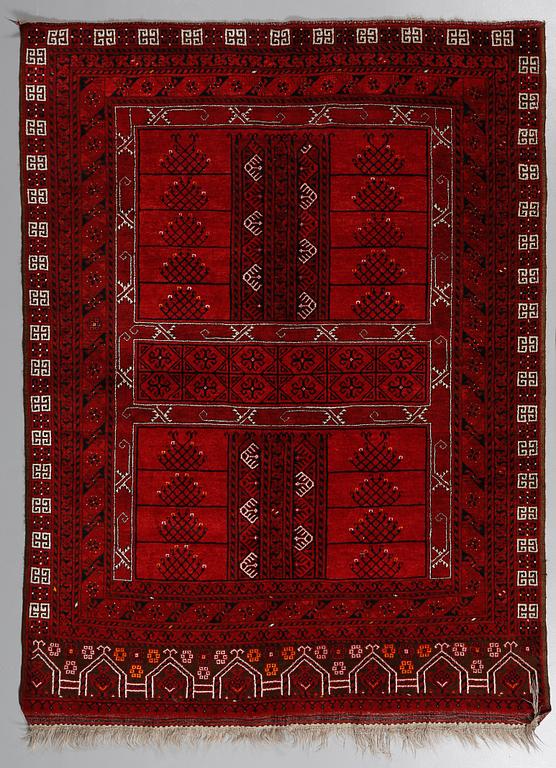 MATTA/ENSI, Ersari, Turkmen, semiantik, 222 x 172 cm.