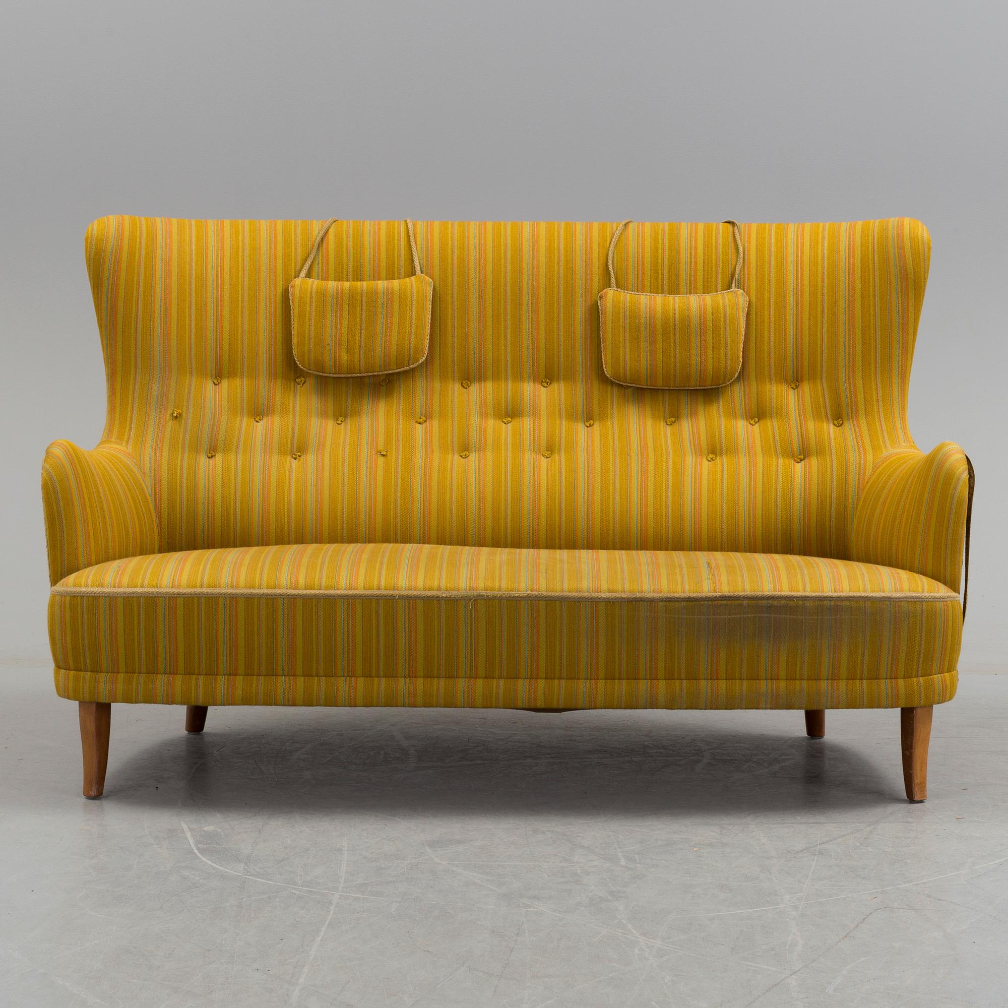 A 'Patronen' sofa by Carl Malmsten, second half of the 20th century.