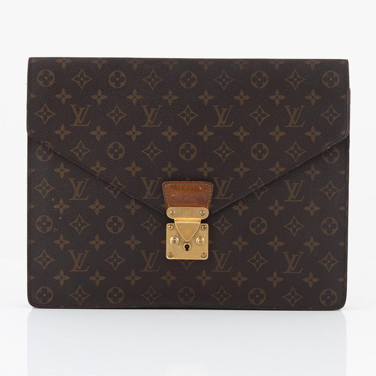 Louis Vuitton, dokumentportfölj/laptopfodral, "Porte Documents Senateur", 1991.
