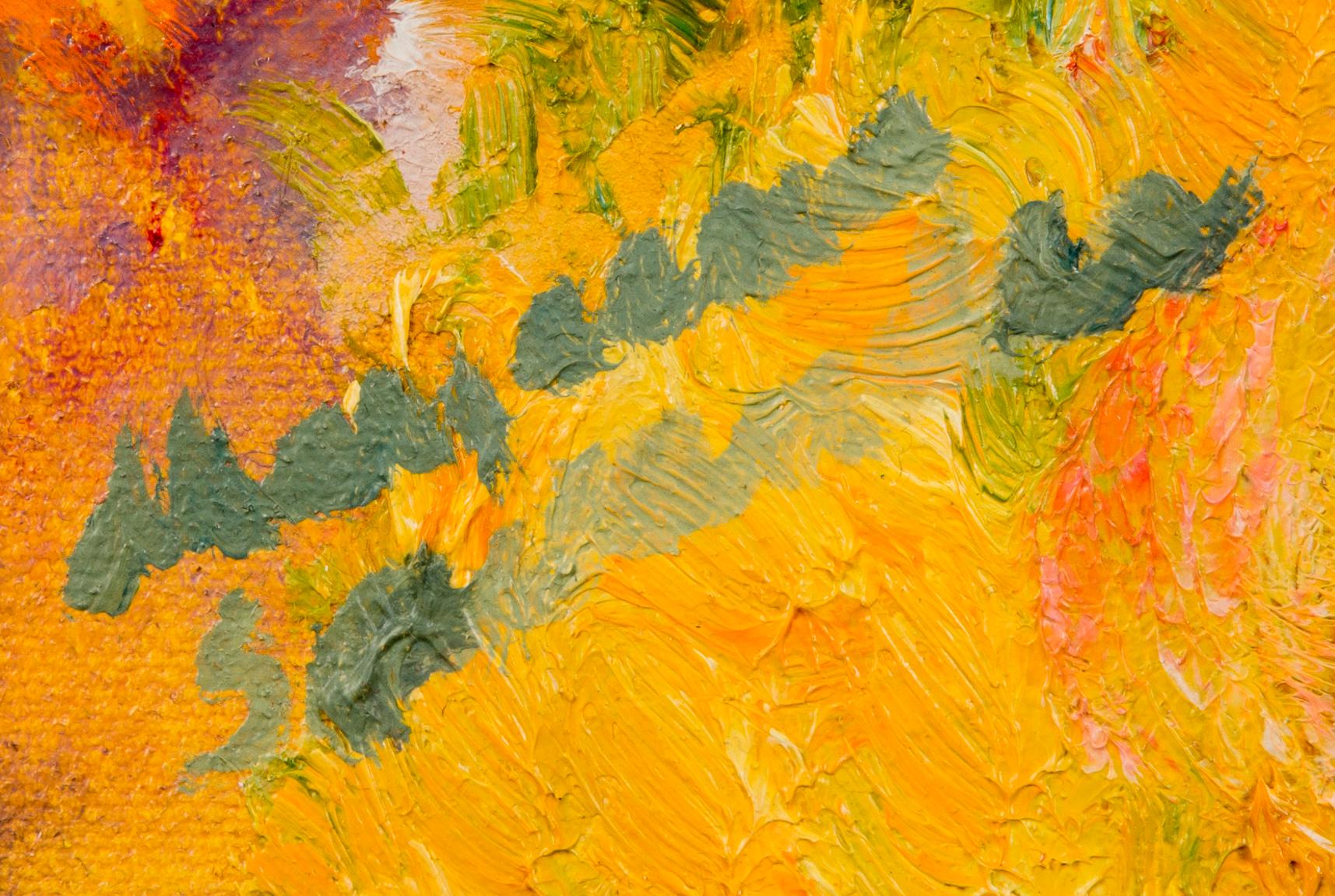 MARJAANA SAVANDER, olja på duk, signerad.