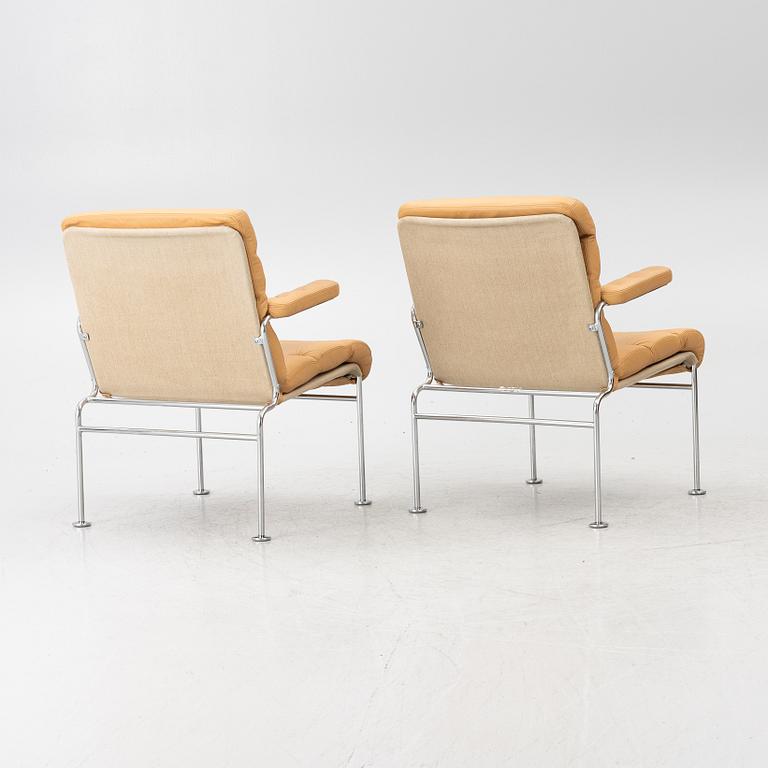 Bruno Mathsson, Armchairs, a pair, “Birgitta”, Dux.