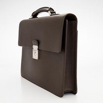 Louis Vuitton, a Taiga leather 'Neo Robusto' briefcase.