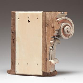 DEKORELEMENT, trä, 1800-tal/1900-tal.