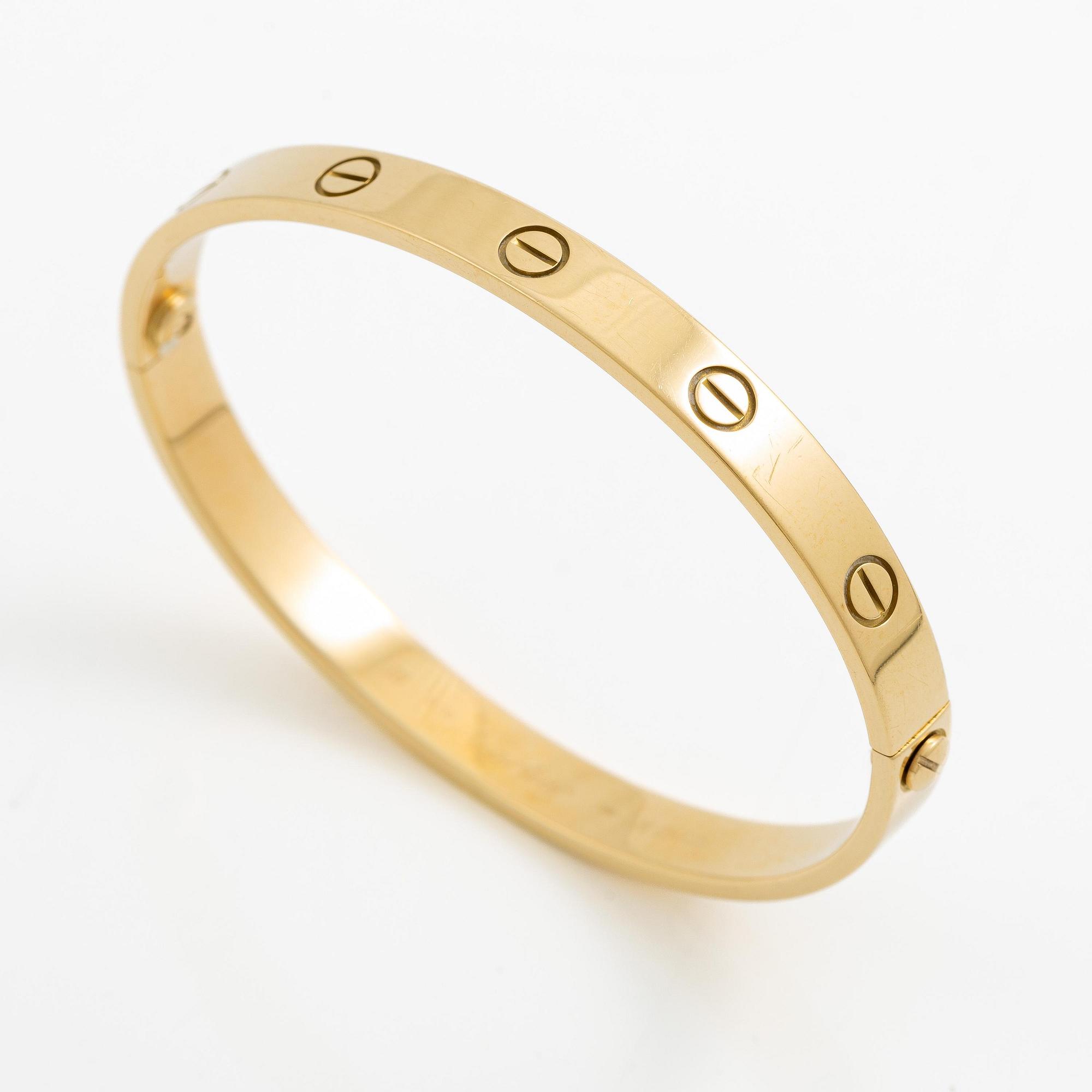 Cartier armring "Love" 18K guld.