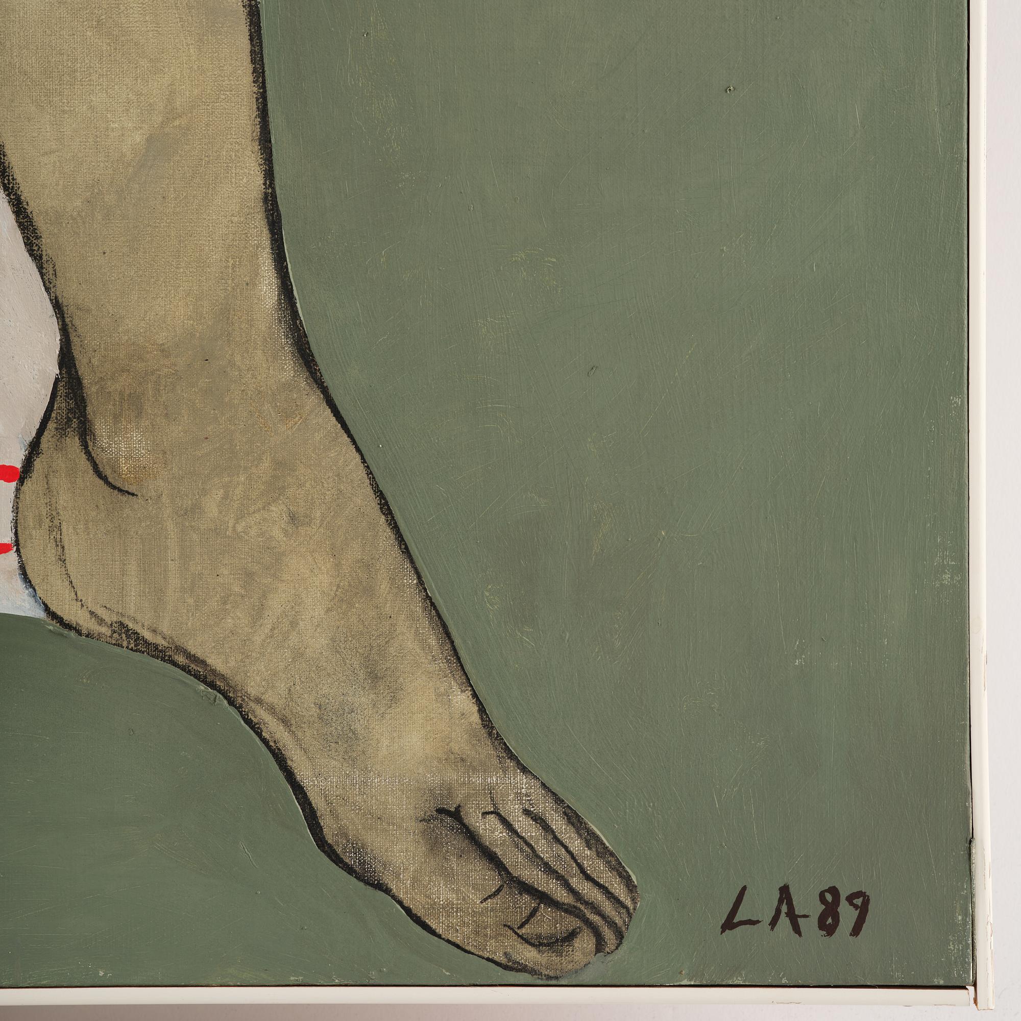 Lars Andersson, "Sittande kvinnlig akt".