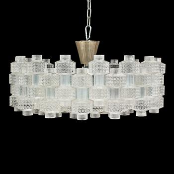 LJUSKRONA, glas, "Festival", Orrefors/ Fagerhult, 1900-talets mitt.
