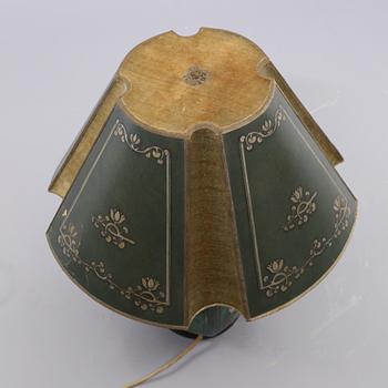 BORDSLAMPA, stengods, troligen "Argenta", Wilhelm Kåge, Gustavsberg, omkring 1900-talets mitt.