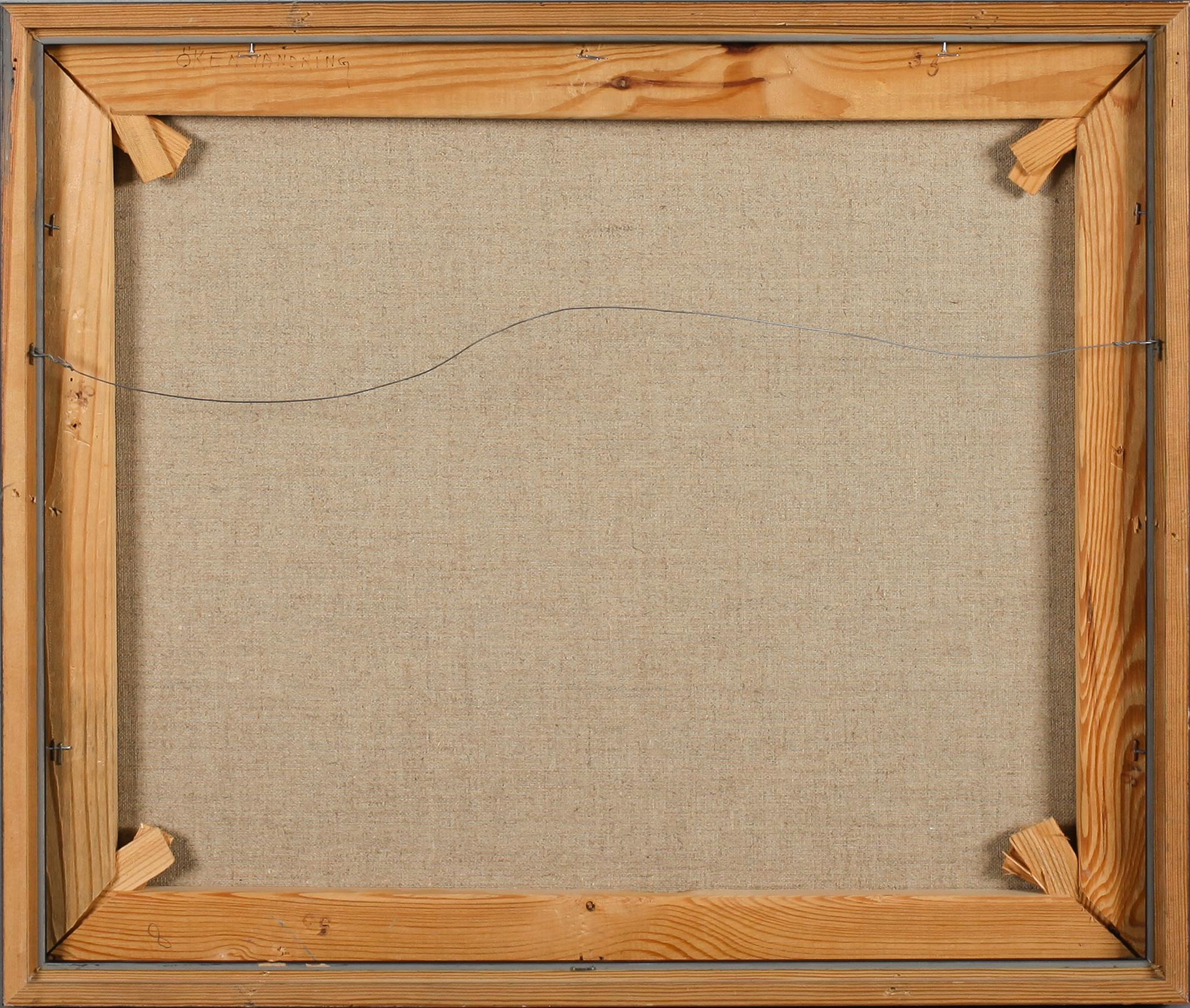 BRITA NORDENBERG, olja på duk, signerad.