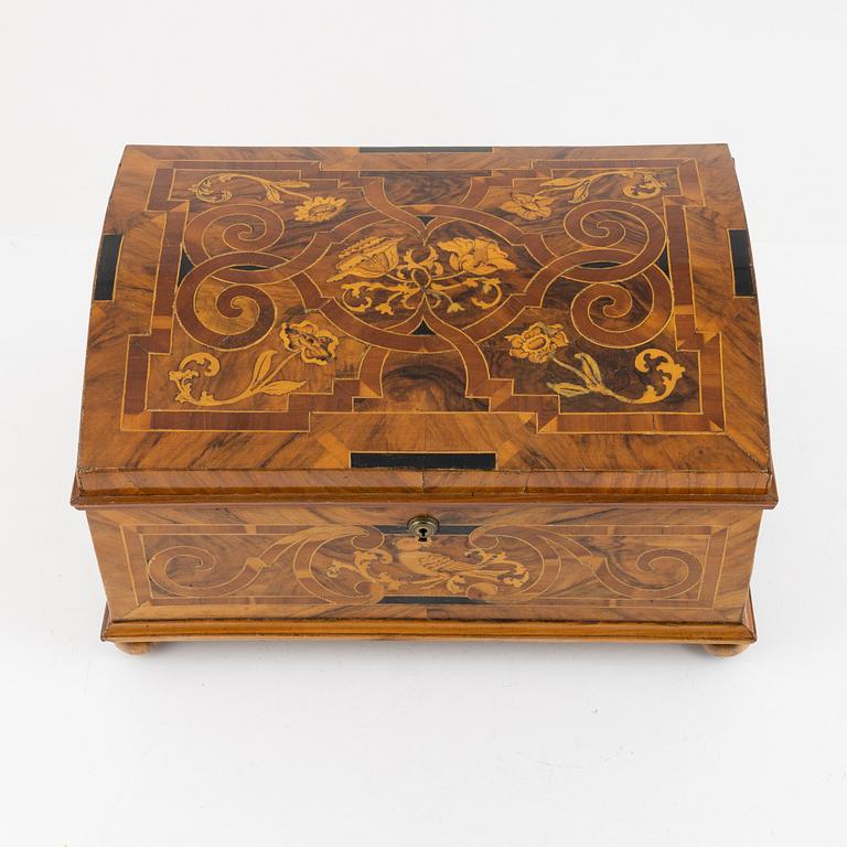 A Baroque box, Germany, 18th Century.