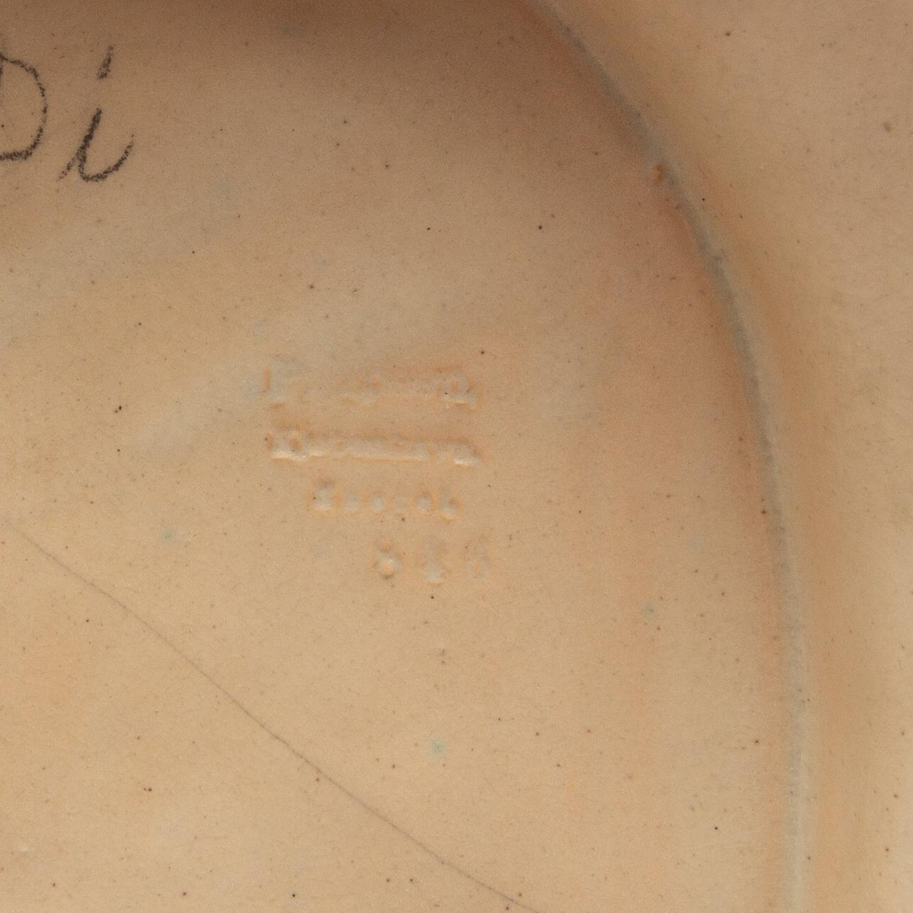 John Börjeson, after the sculpture "The Swimmer" painted plaster.